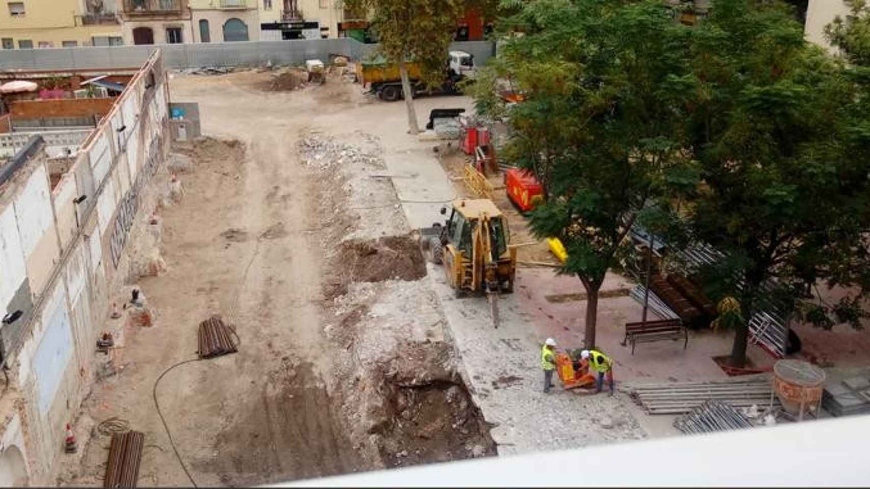 Obras en la escuela La Mar Bella de Barcelona / AMPA