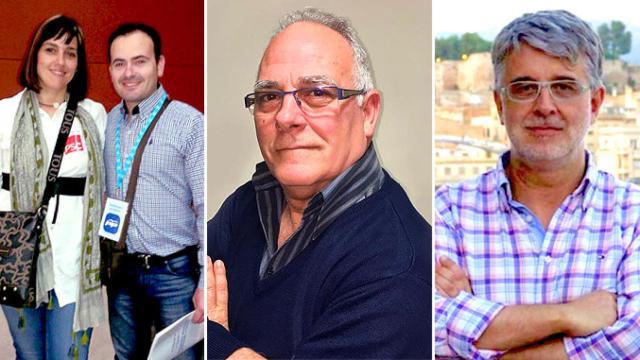 El concejal del PP, Ramon Planas, y su mujer, Vanesa Muñoz; Manuel Vázquez, concejal de Ciudadanos en el Ayuntamiento de Girona y Enric Roig, portavoz del PSC en el Ayuntamiento de Tortosa: Los amenazados del ‘procés’ / CG