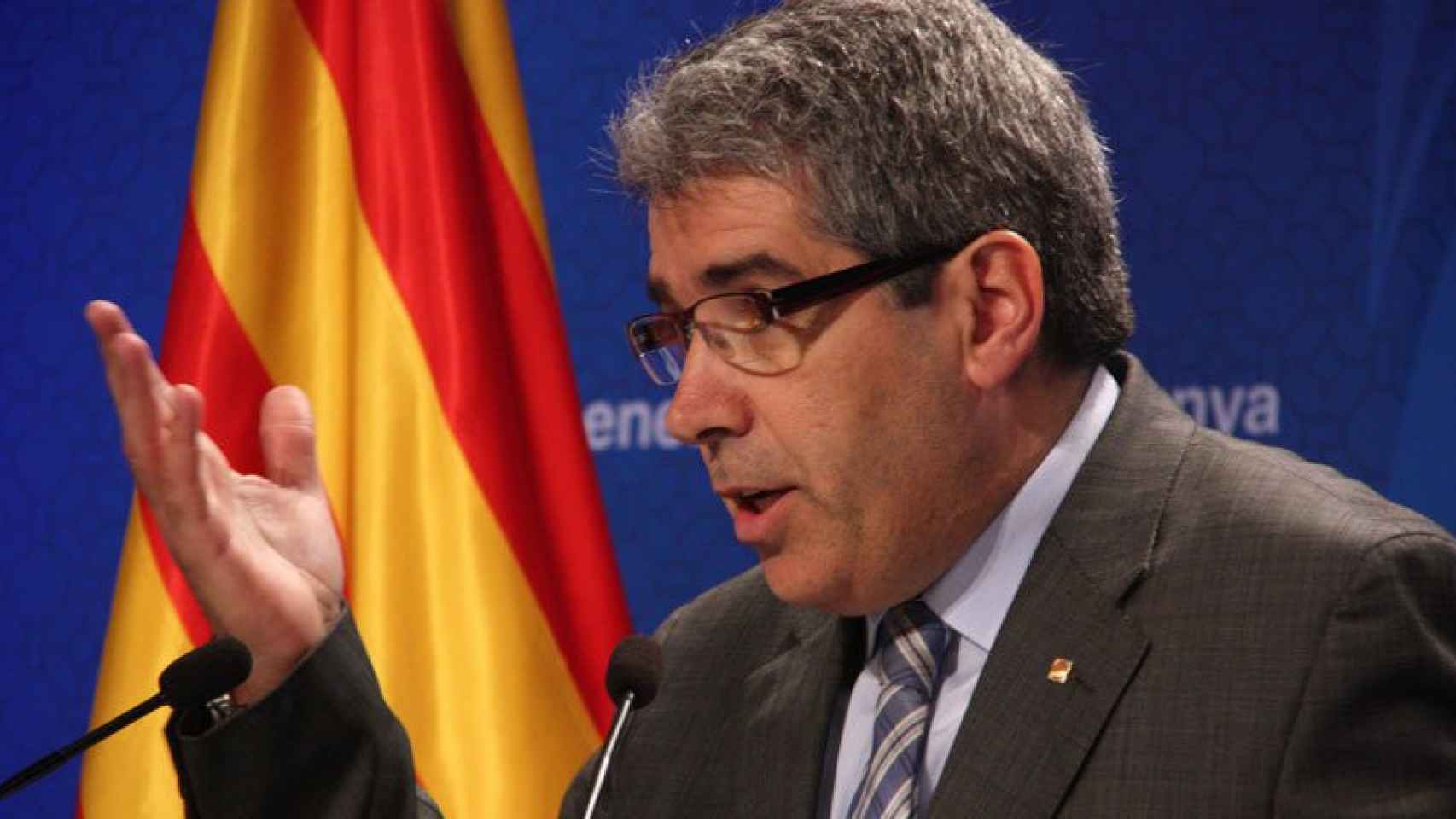 Francesc Homs, coordinador de régimen interno de CDC, se ha desmarcado de la moción.