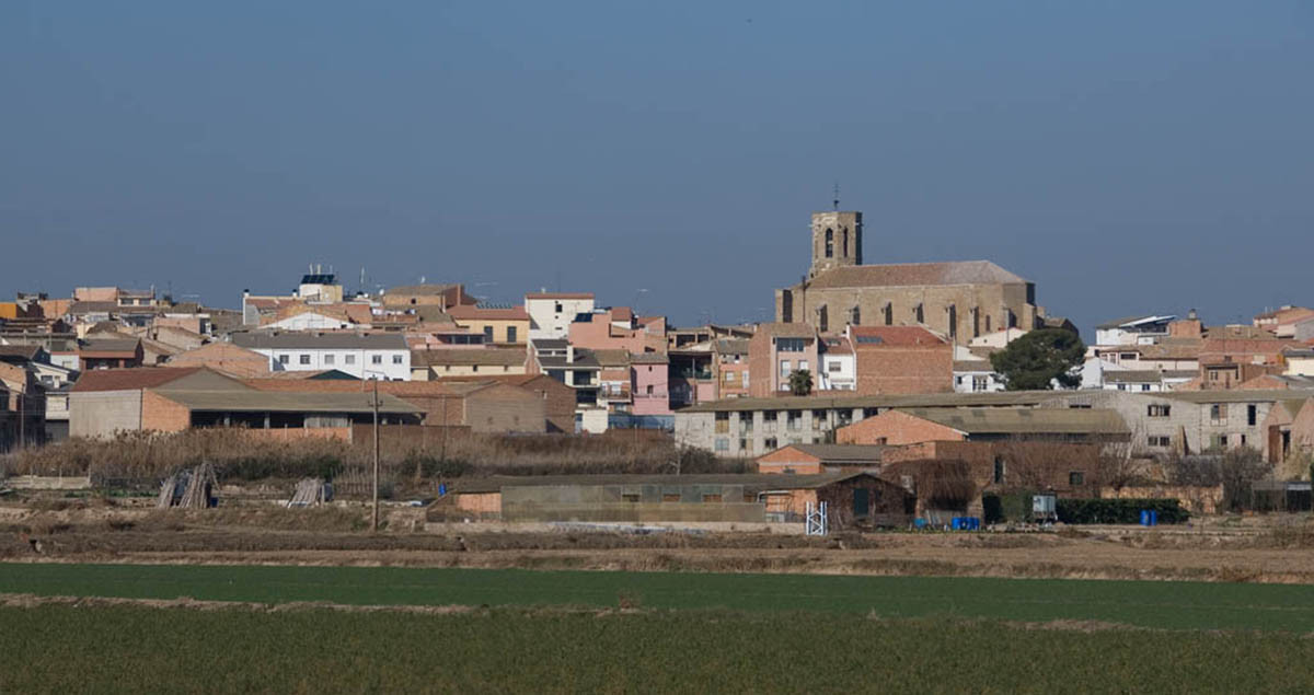 Panorámica de Linyola (Lleida)