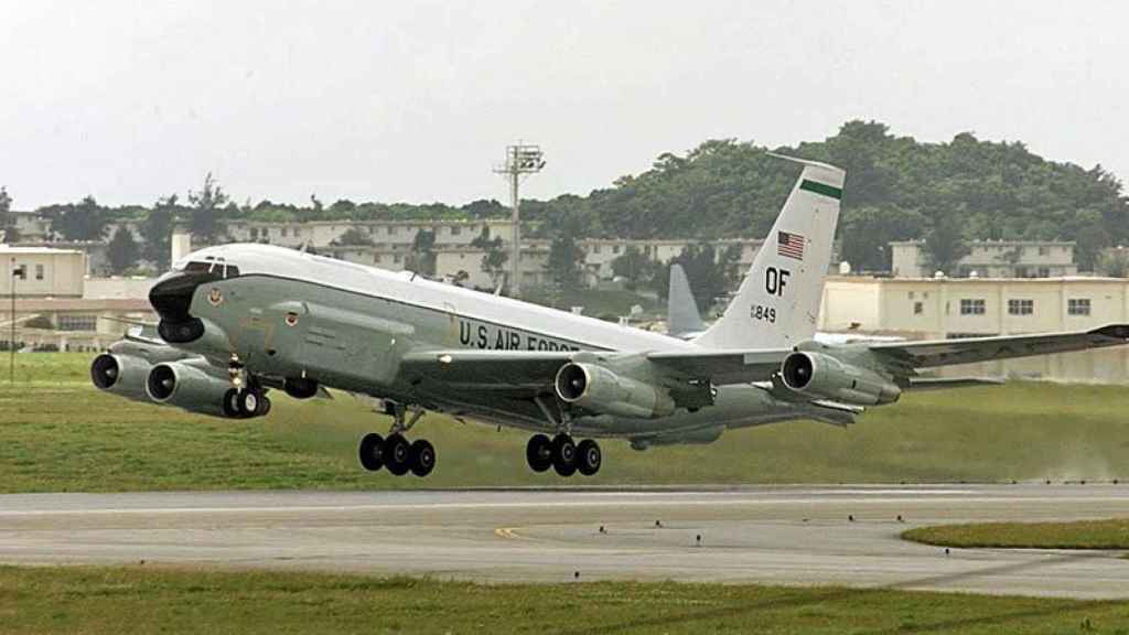 Avión espía de EEUU similar al interceptado por Rusia en el mar Báltico.