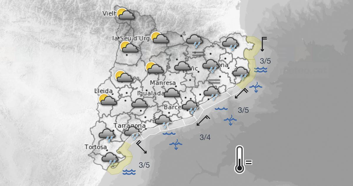 Predicción meteorológica para hoy / METEOCAT