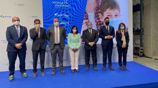 El acto de inauguración oficial de la nueva sede corporativa y centro logístico de Alliance Healthcare en Viladecans / CG