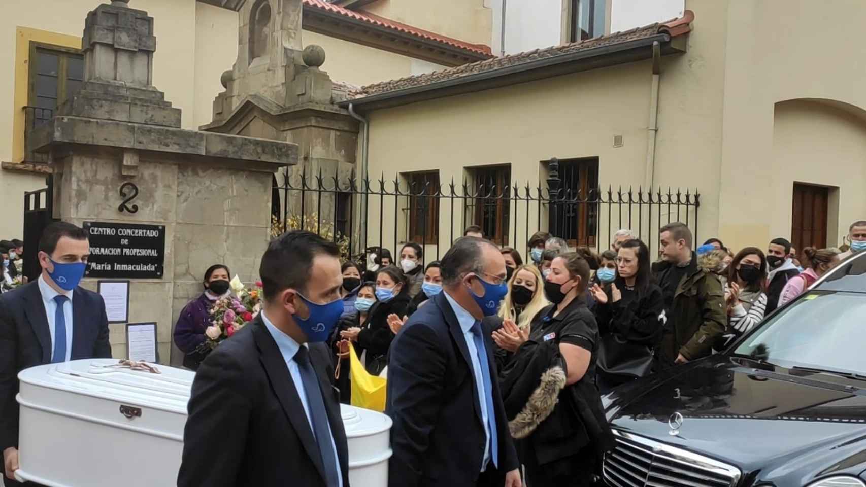 Funeral de Erika Yunga, la niña asesinada en Oviedo / EP