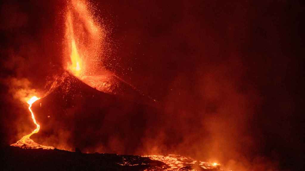 Erupción del volcán de La Palma / EP