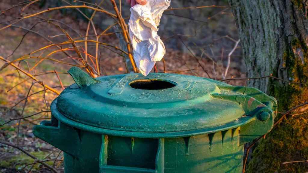 Un cubo de basura como el que usó Michelle Haney / PIXABAY