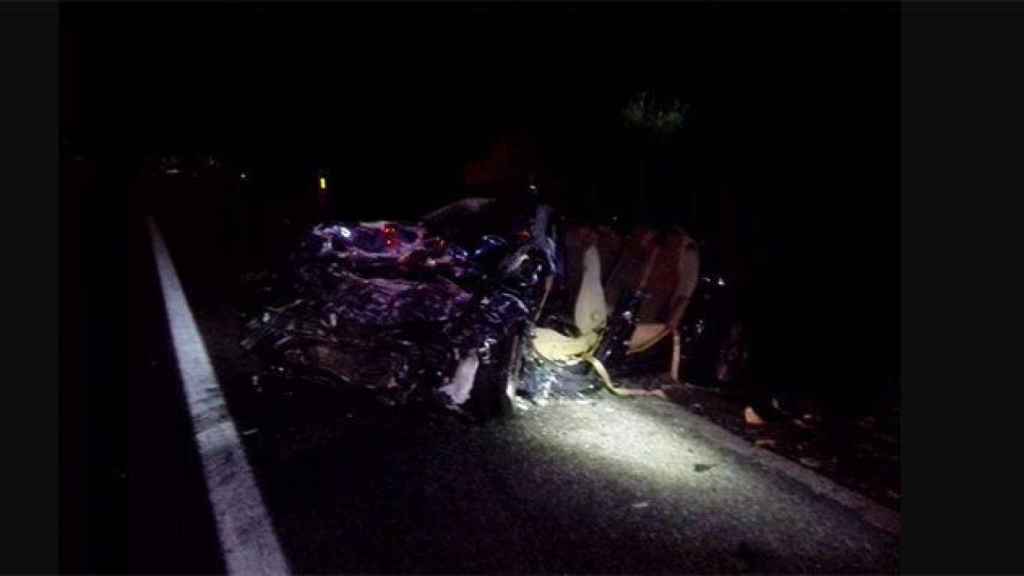 Un 'kamikaze' de 68 años muere en un accidente en Cuenca en el que deja dos heridos graves