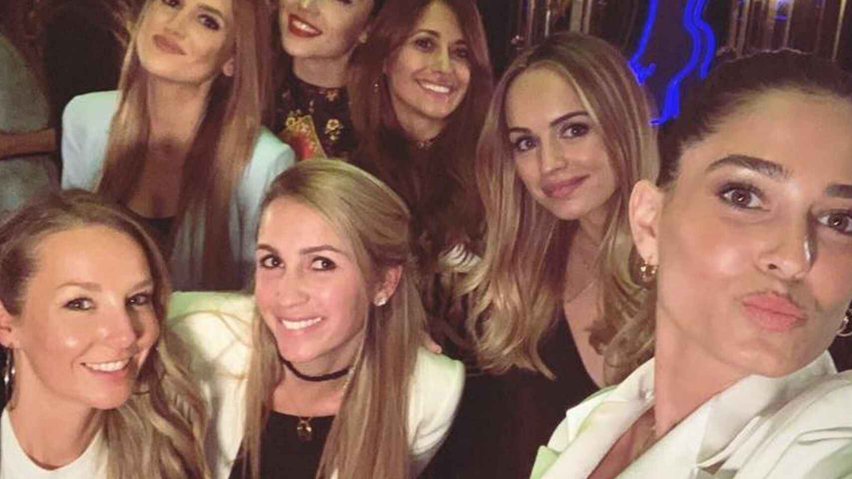 Las WAGs del Barça, de fiesta / INSTAGRAM