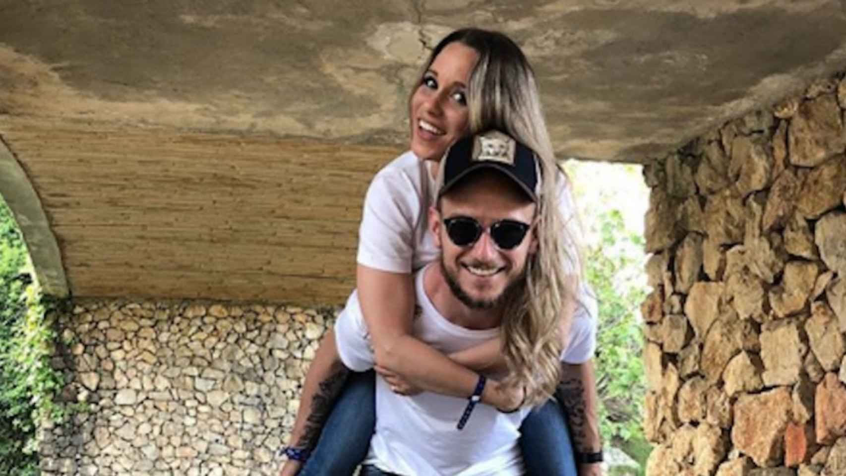 Ivan Rakitic y Raquel Mauri