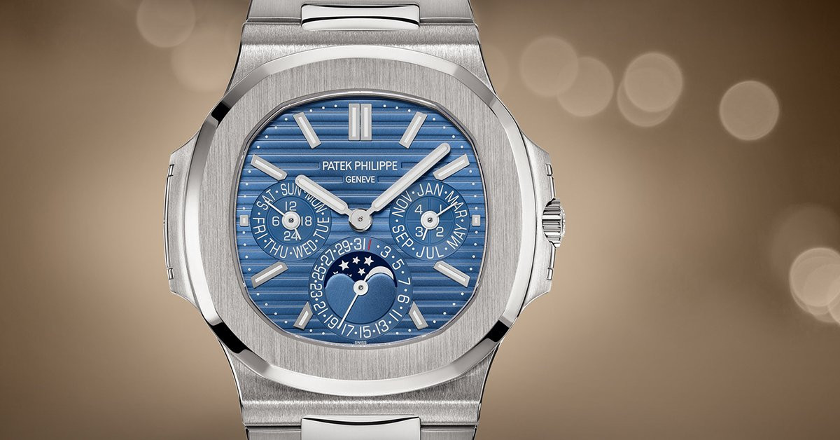 Patek Philippe Nautilus de oro blanco