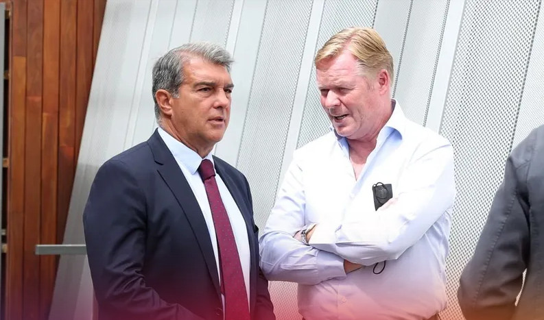 Laporta y Koeman, enfrentados / FCB