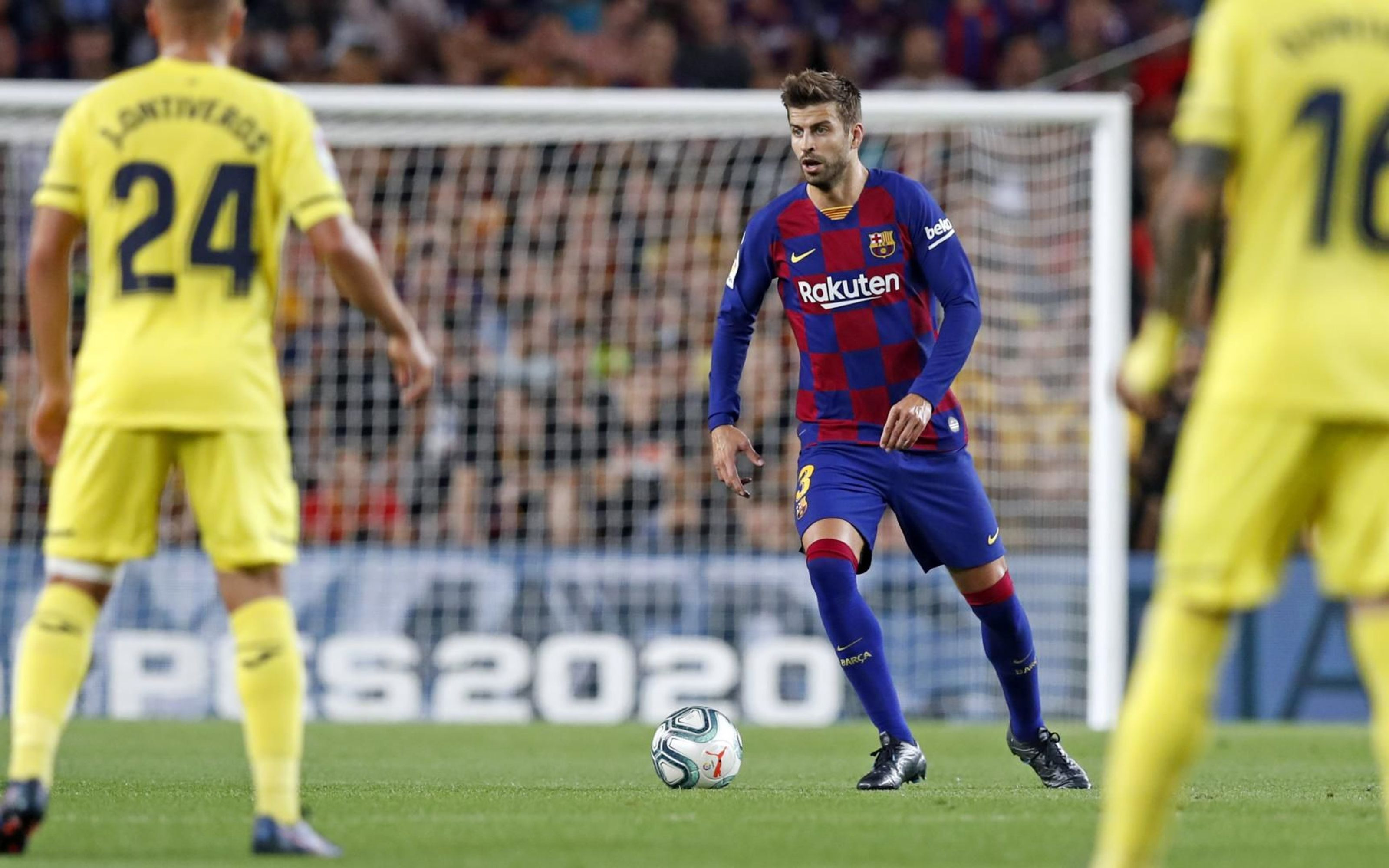 Gerard Piqué en el Barça-Villarreal / FC Barcelona