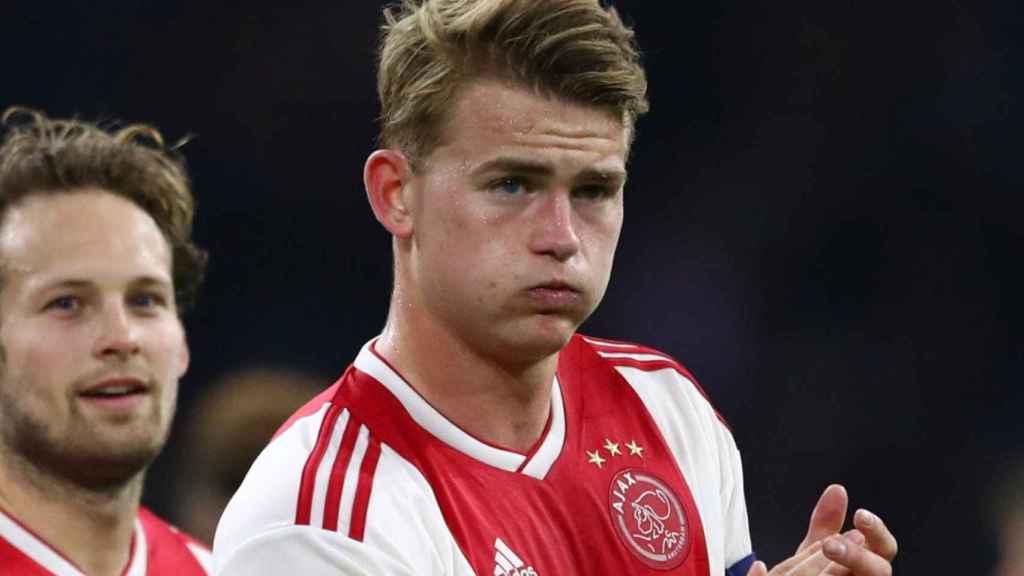 Matthijs de Ligt en un partido con el Ajax de Ámsterdam / EFE