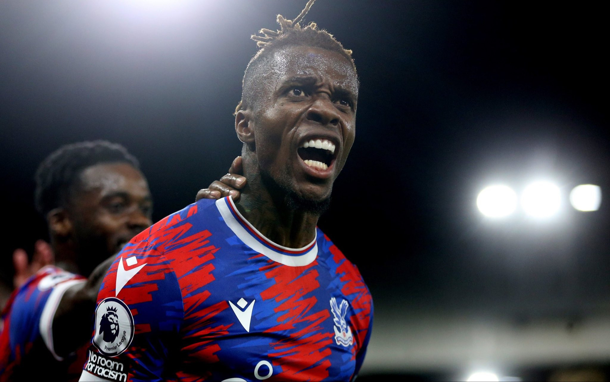 Wilfried Zaha en un partido con el Crystal Palace / REDES