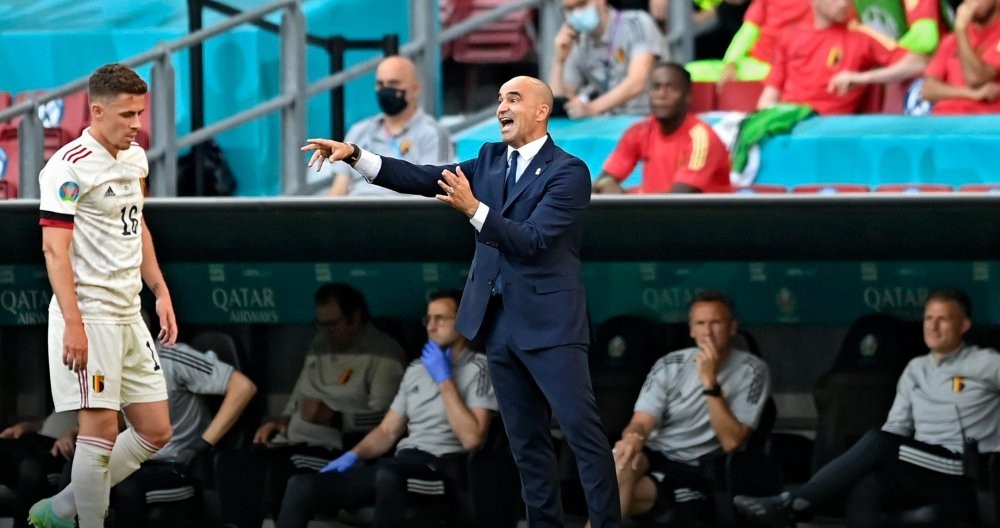 Roberto Martínez con la selección belga / RABF