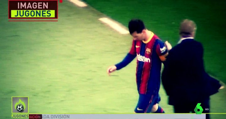 Messi con Koeman / REDES