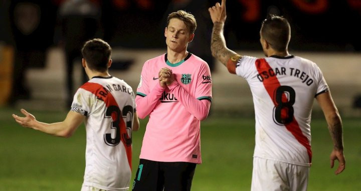 De Jong contra el Rayo / EFE