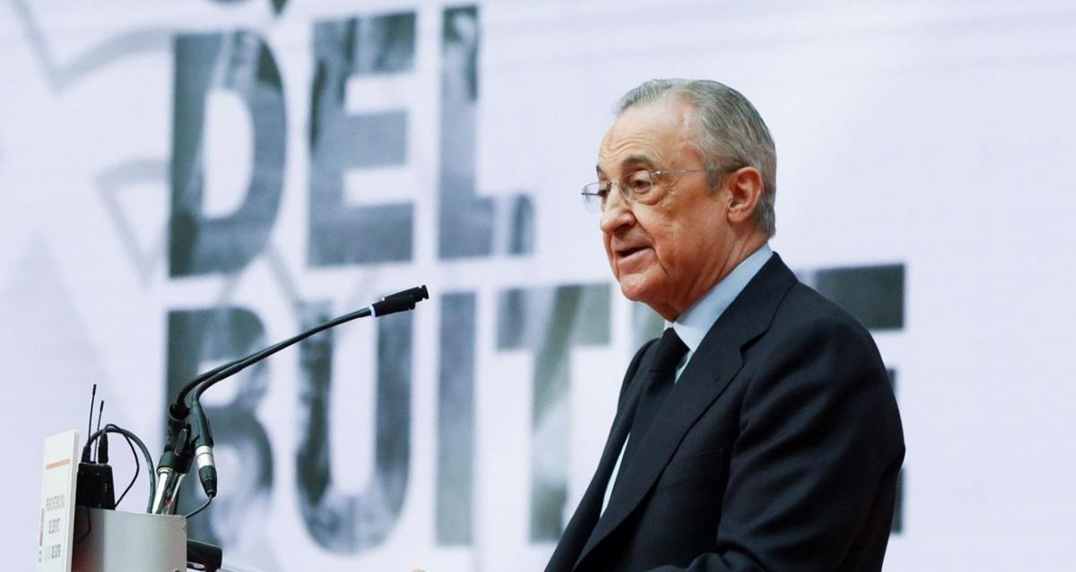 Florentino Pérez, durante un acto del Real Madrid / EFE