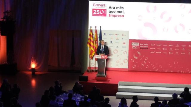 El rey Felipe VI en el 250 aniversario de Foment del Treball / CG (Pablo Miranzo)