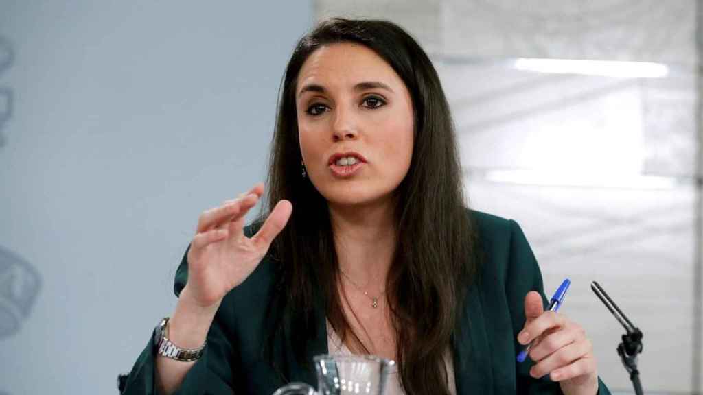 La ministra de Igualdad, Irene Montero EFE