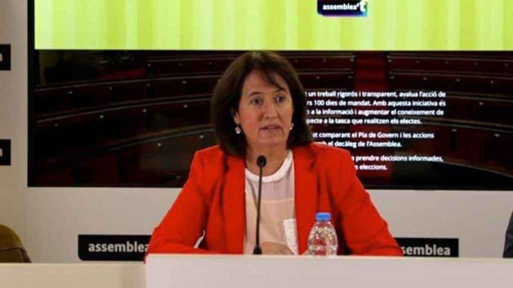 La presidenta de la ANC, Elisenda Paluzie / EUROPA PRESS