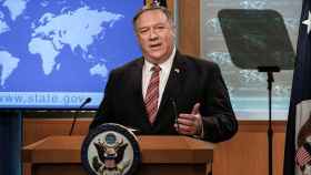 Mike Pompeo, secretario de Estado de EEUU, habla sobre el coronavirus / EUROPA PRESS