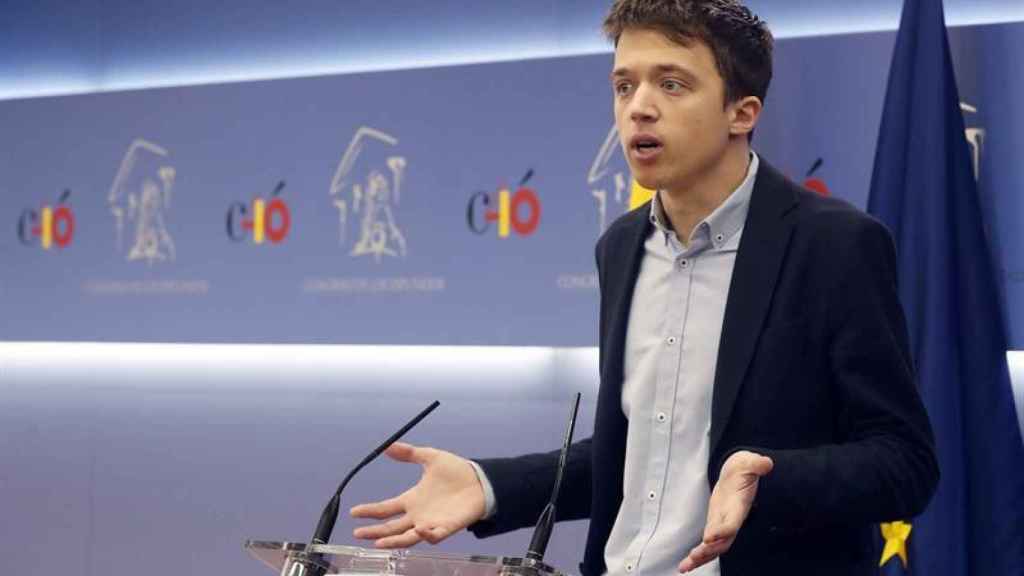 Íñigo Errejón, en su etapa en el Congreso de los Diputados / EFE