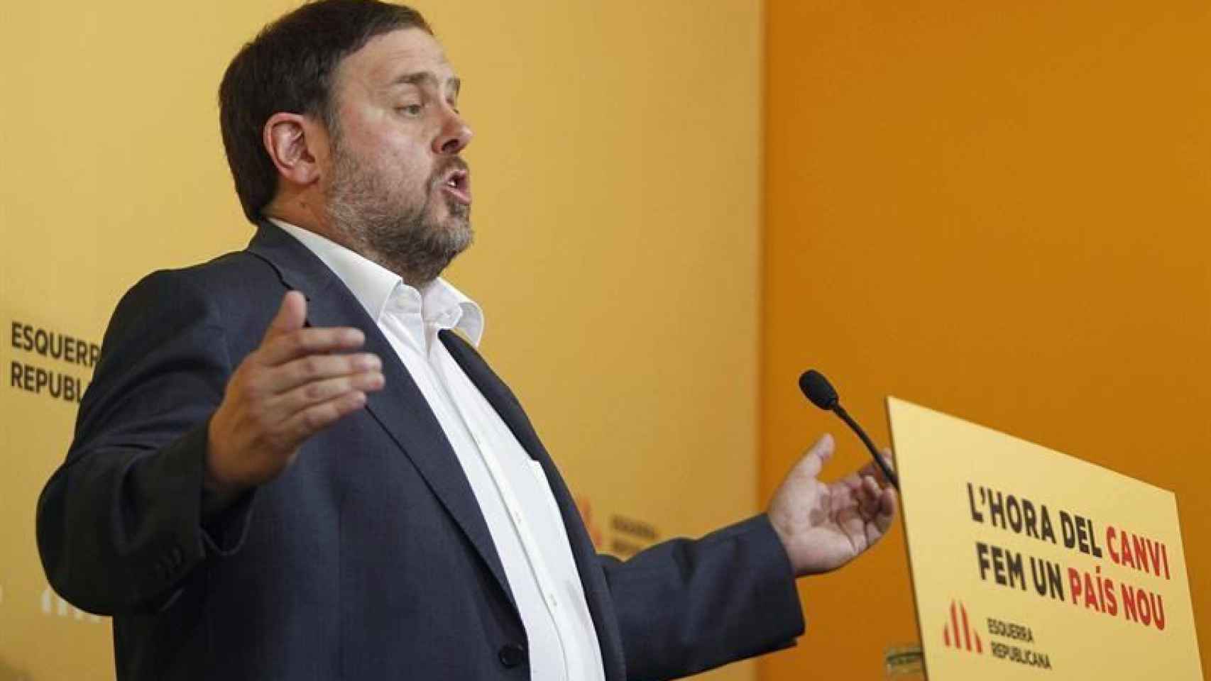 Junqueras, premiado con un vis a vis extraordinario por su buena conducta