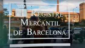 El exterior del Registro Mercantil de Barcelona, en referencia a la creación de empresas en Cataluña en octubre / EFE