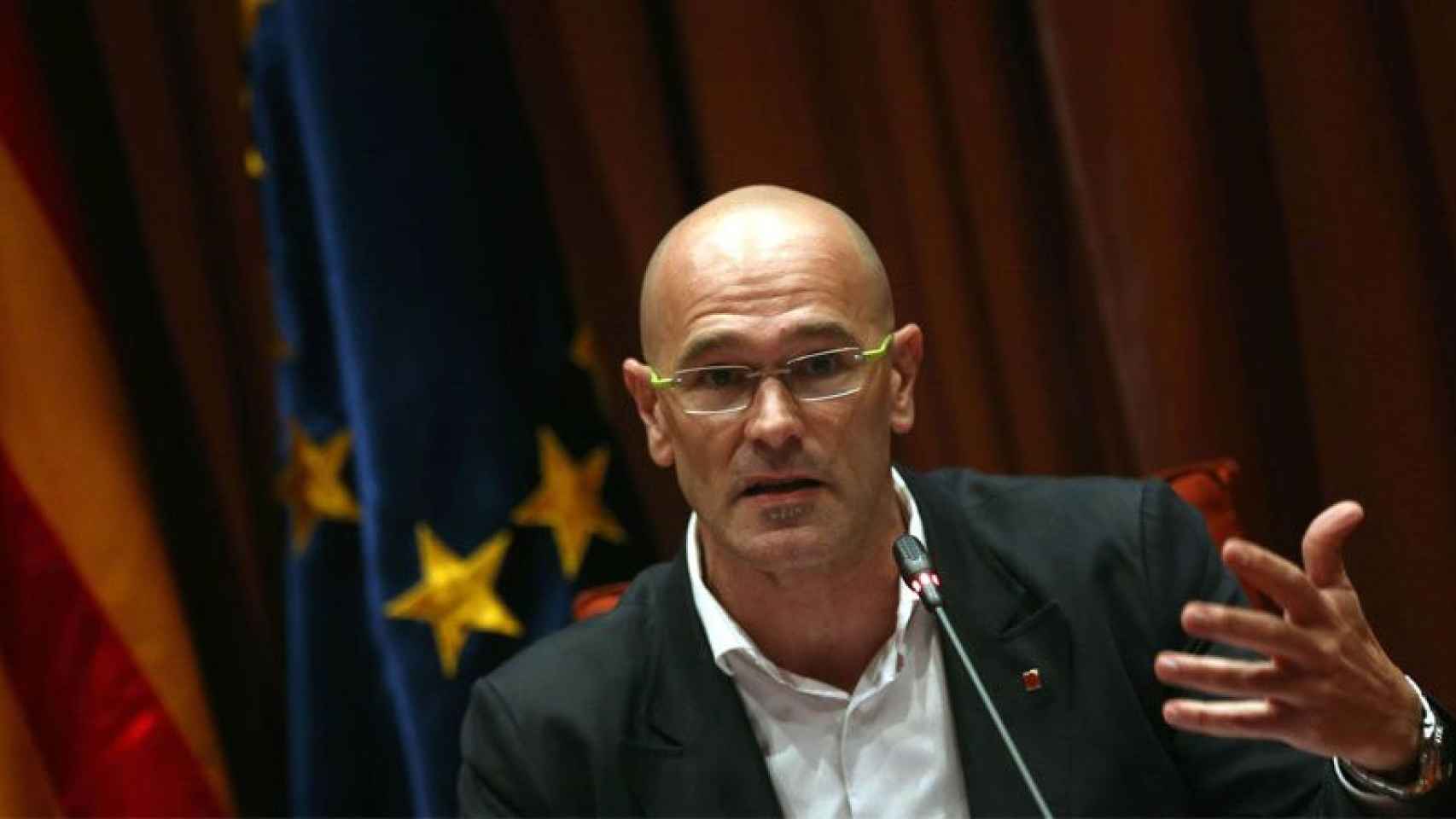 Raül Romeva es el titular de Exteriores de la Generalitat de Cataluña.