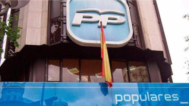 Sede central del PP de la calle Génova, en Madrid.