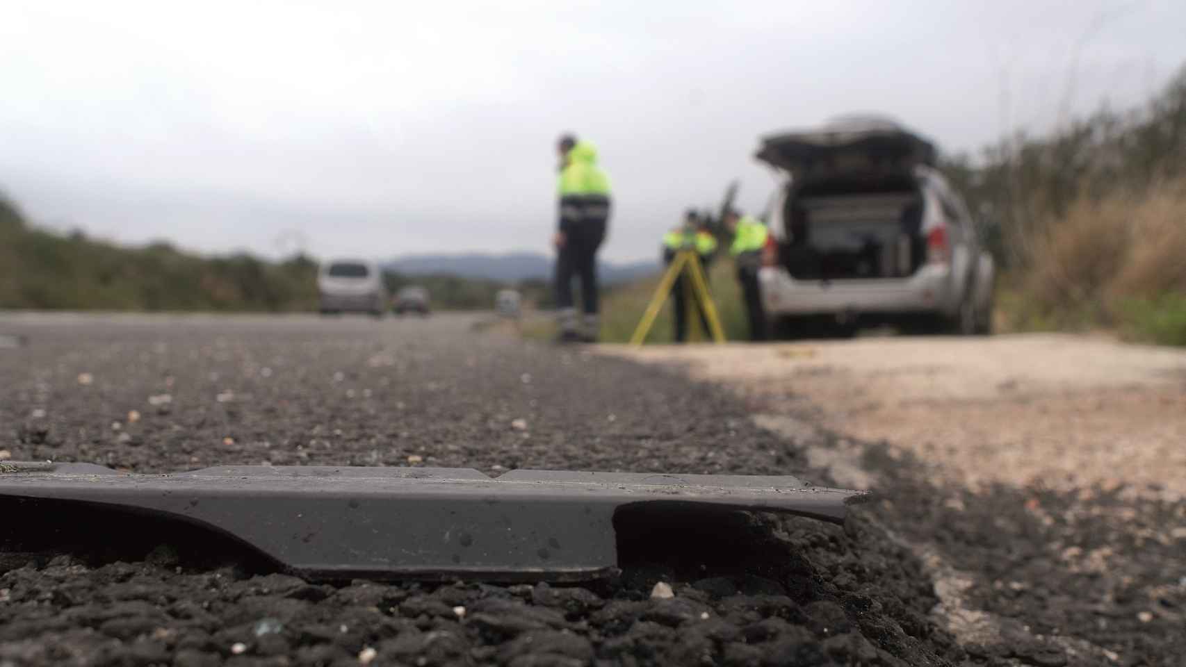 Imagen de archivo de un accidente de carretera / TRÀNSIT