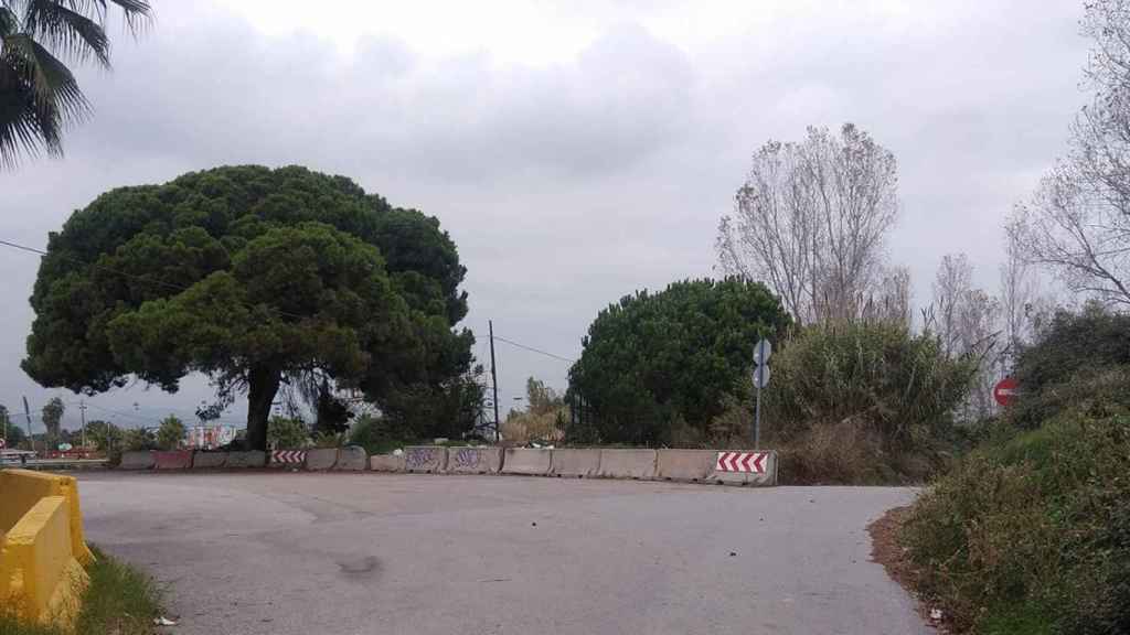 Cielos nublados en las playas de Viladecans (Barcelona)