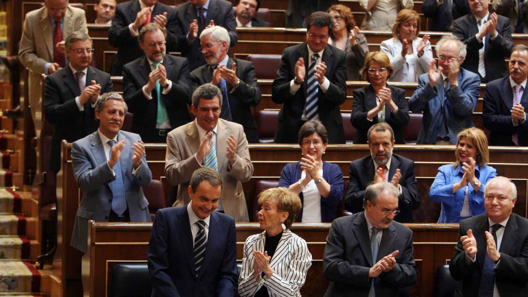 La ley de la dependencia se aprobó en el Congreso de los Diputados el 14 de diciembre de 2006 / EFE