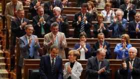 La ley de la dependencia se aprobó en el Congreso de los Diputados el 14 de diciembre de 2006 / EFE