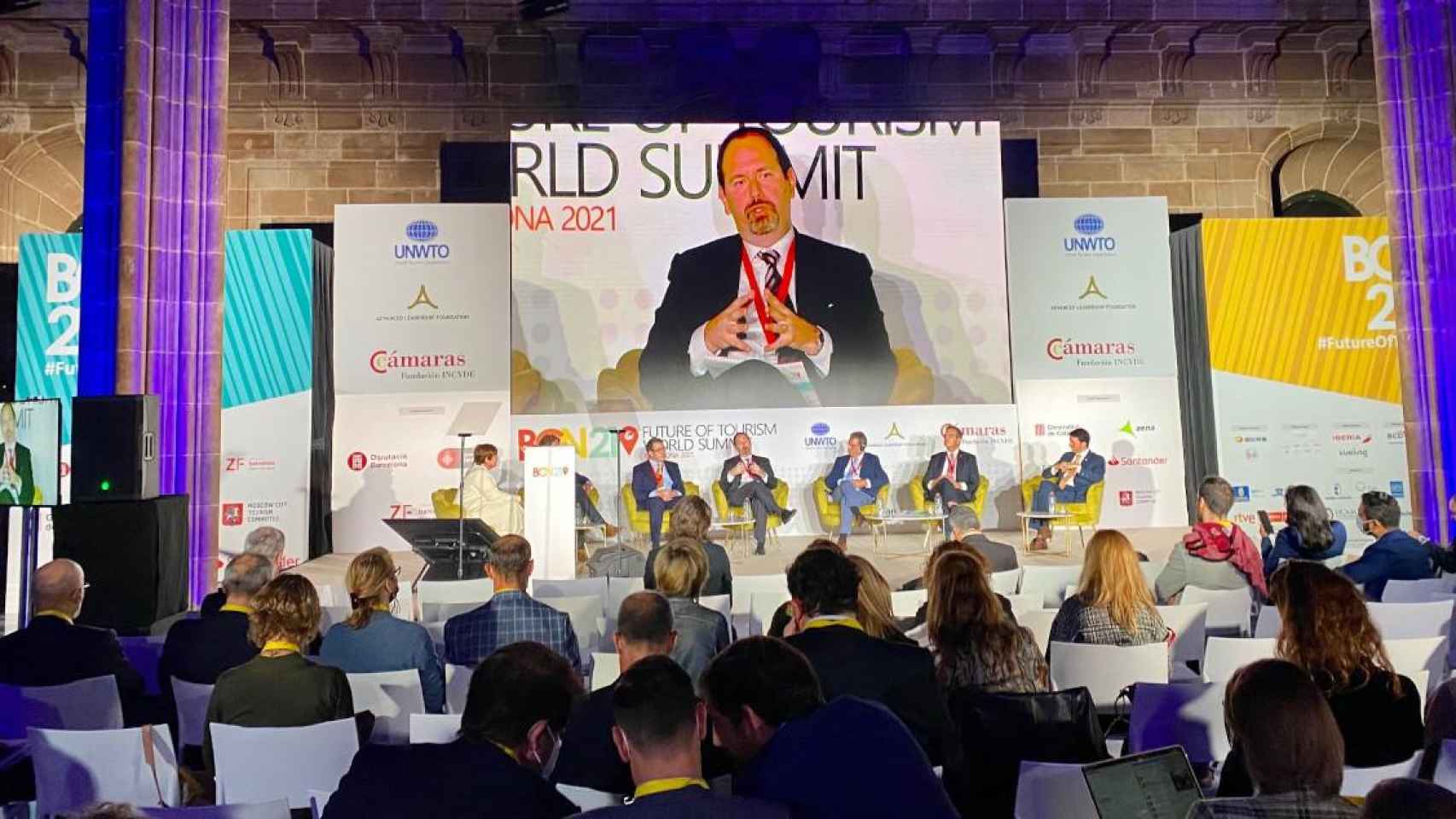 La mesa redonda sobre turismo sostenible en el Future of Tourism World Summit de Barcelona / CG