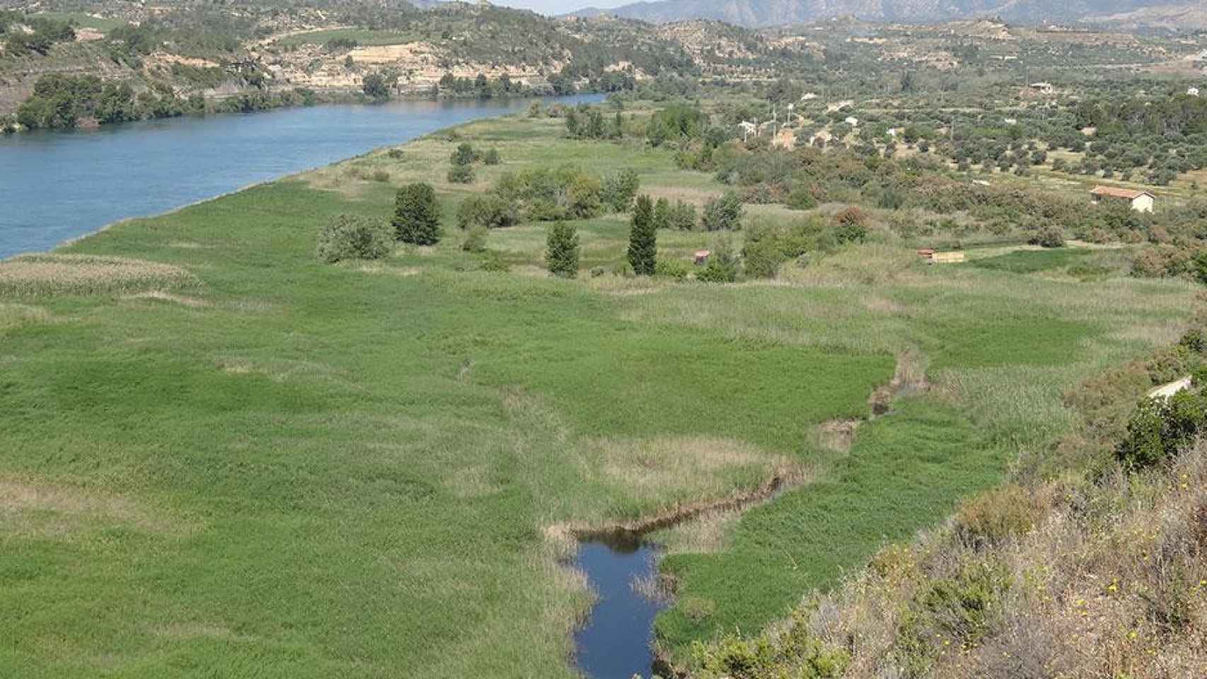 Panorámica de la Reserva Natural de Sebes / GRUPNATURAFREIXE - WIKIMEDIA COMMONS