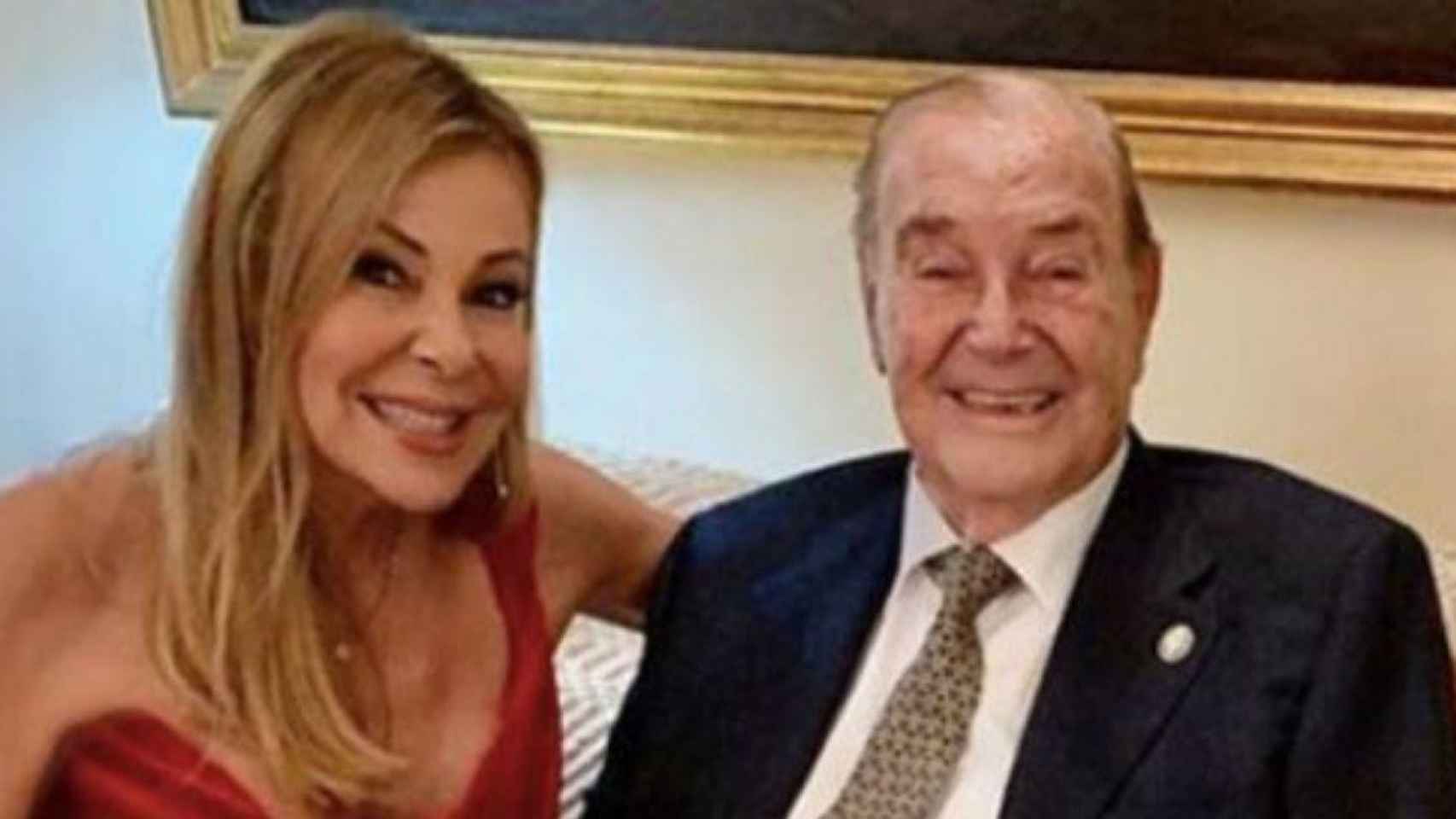 Ana Obregón con su padre, Antonio García / @ana_obregon_oficial