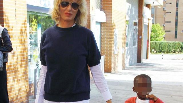 Susanna Griso junto a su hija