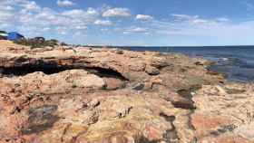 Una zona de Punta Prima, en Orihuela-Costa, donde los dos turistas cayeron al vacío / GOOGLE MAPS