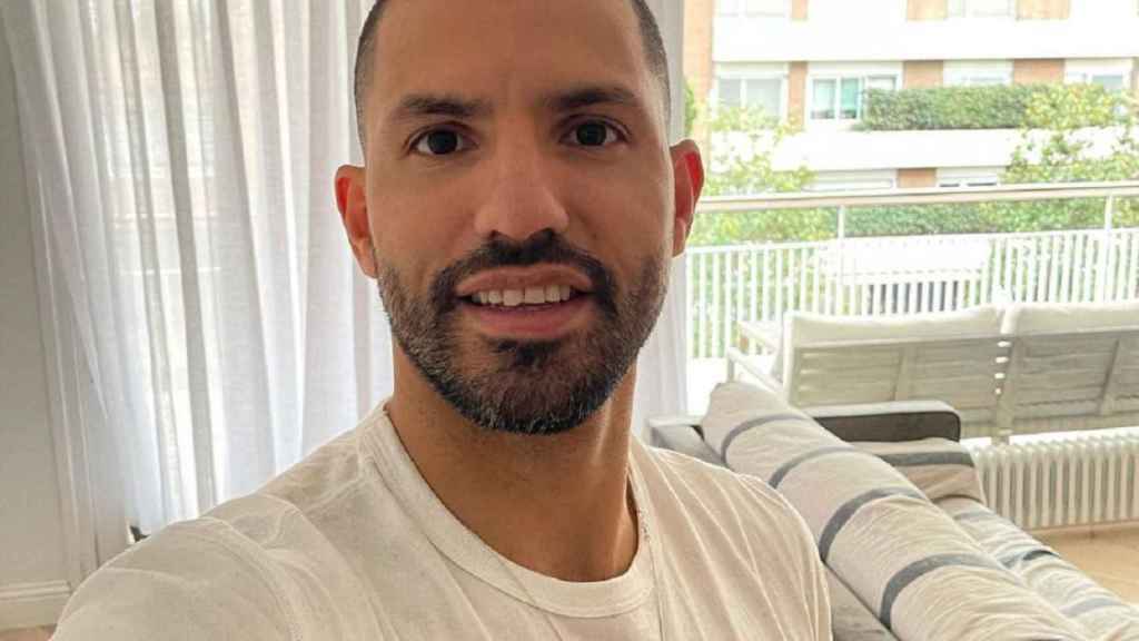 El 'Kun' Agüero enseña su nuevo corte de pelo : REDES