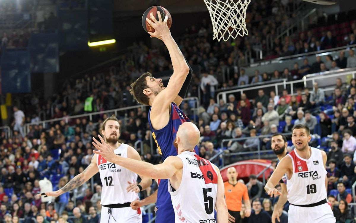 Ante Tomic en partido de Liga Endesa / FCB