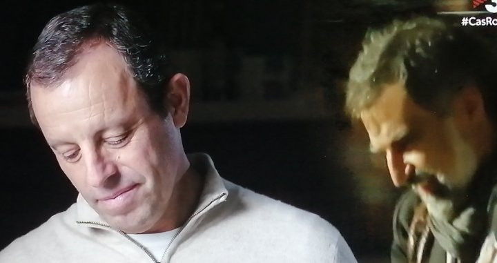 Rosell emocionado al leer la carta de Cuixart / TV3