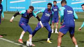 Los jugadores del Barça. en un entrenamiento | FCB