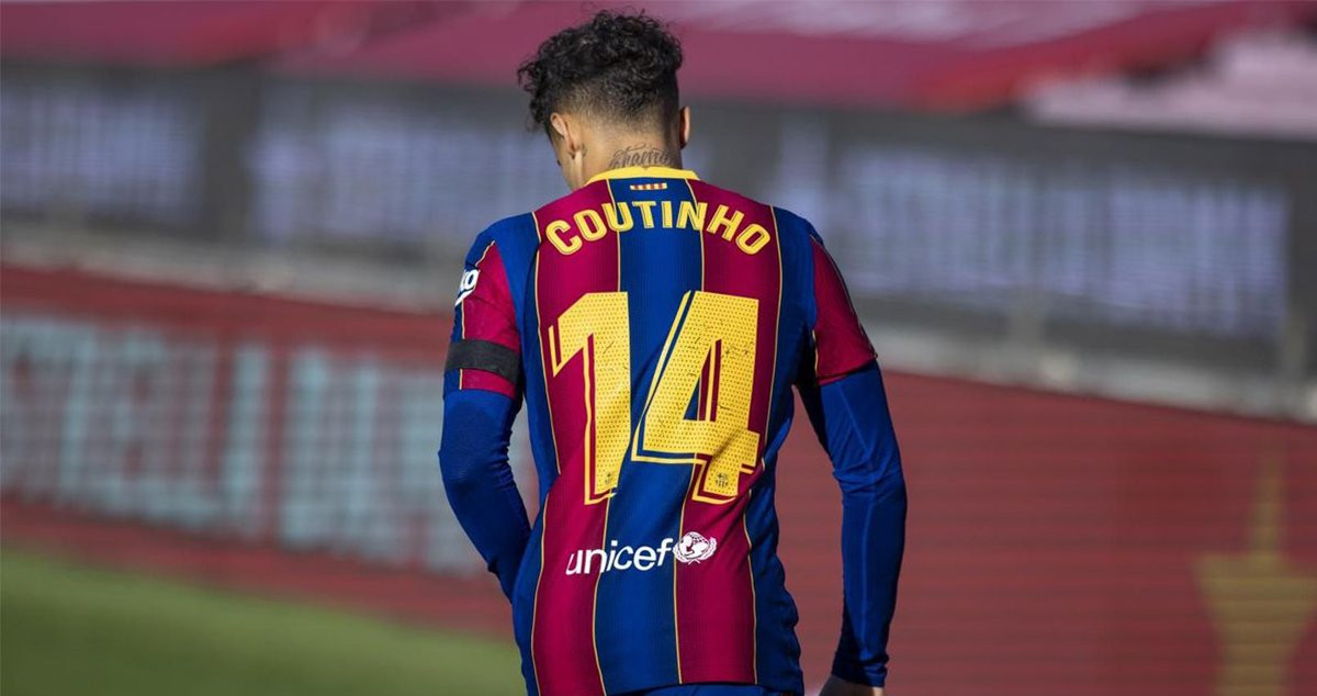 Coutinho en un partido del Barça / FC Barcelona