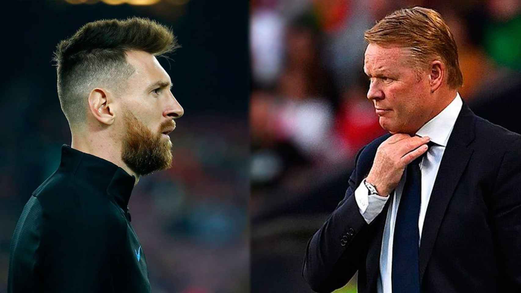 Leo Messi y Ronaldo Koeman mantienen su primera cumbre / CM