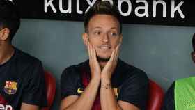 Ivan Rakitic en el banquillo / EP