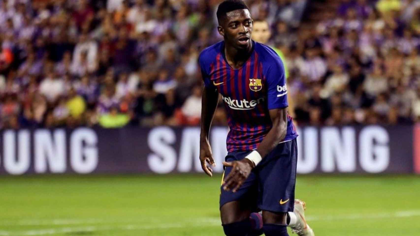 Dembélé prolonga con el Barça la mayor racha goleadora de su vida / EFE