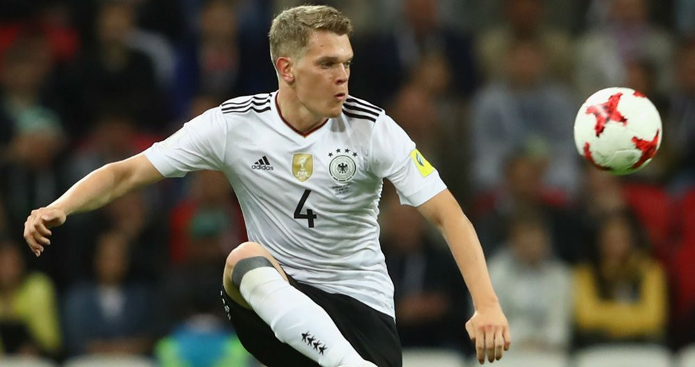 Matthias Ginter, en un partido con la selección de Alemania / EFE