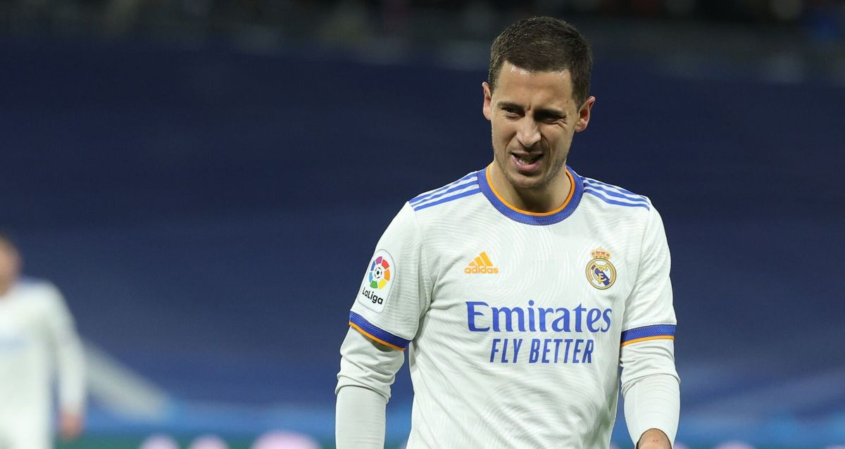 Eden Hazard, disputando un partido con el Real Madrid / EFE